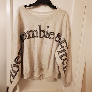 XL cropped Abercrombie and Fitch sweatshirt